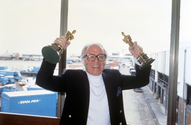 Richard Attenborough and Oscars – Heathrow Airport