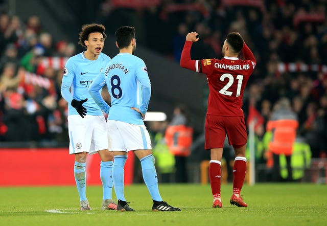 City suffered their only Premier League defeat this season at Anfield