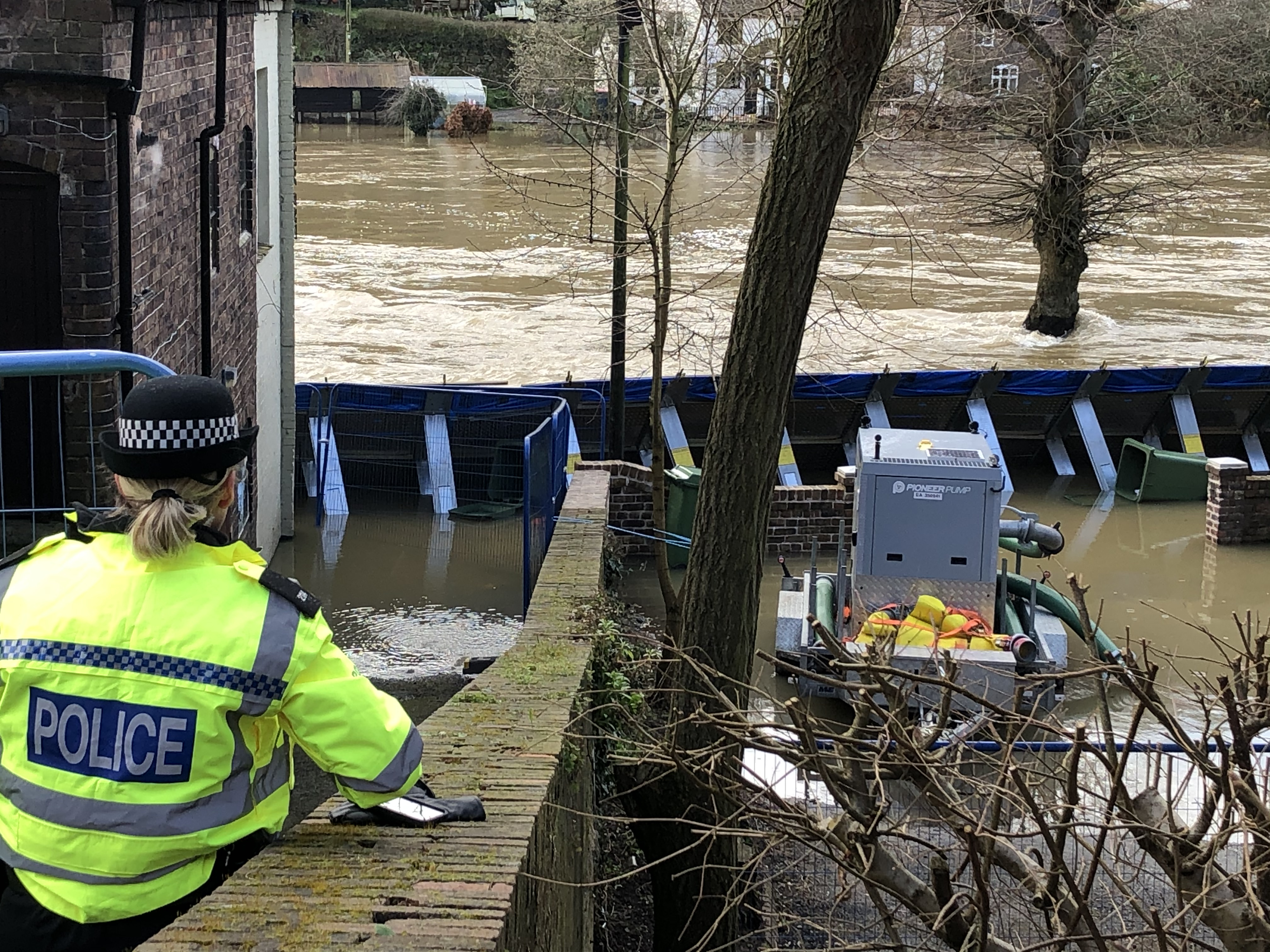 Ironbridge Residents Urged To Leave Homes As Flood Barriers Overwhelmed ...