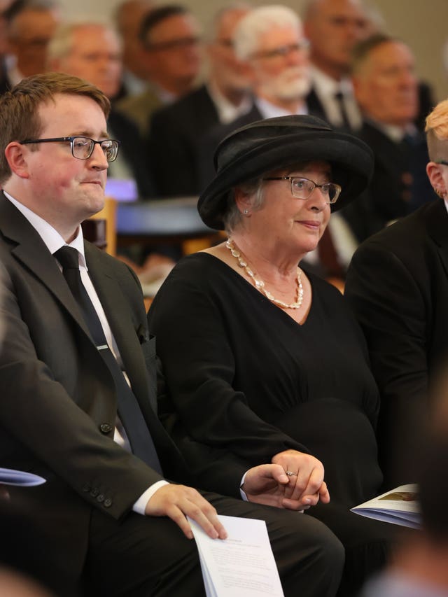 David Trimble funeral