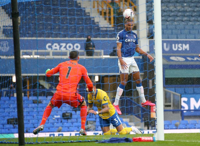 Calvert-Lewin registered his sixth league goal of 2020-21 on Saturday (Alex Livesey/PA).