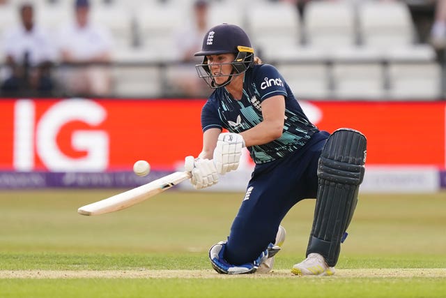 Nat Sciver-Brunt became one of Britain's highest-paid sportswomen on Monday (Mike Egerton/PA)