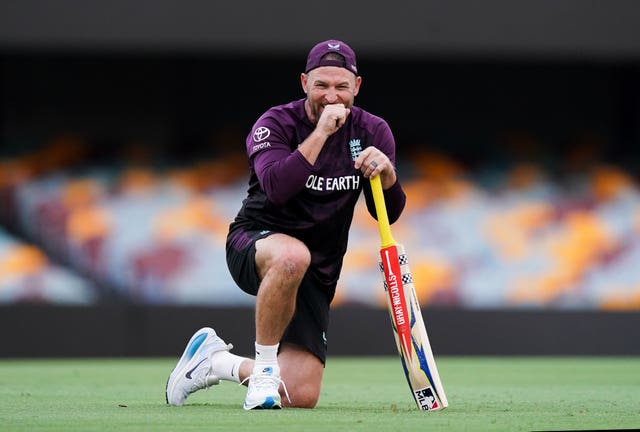 Brendon McCullum at England training