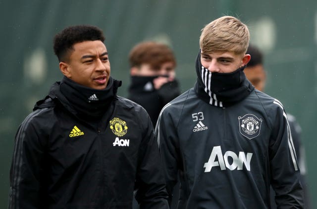 Brandon Williams, right, and Jesse Lingard, left, are two graduates from the club's academy