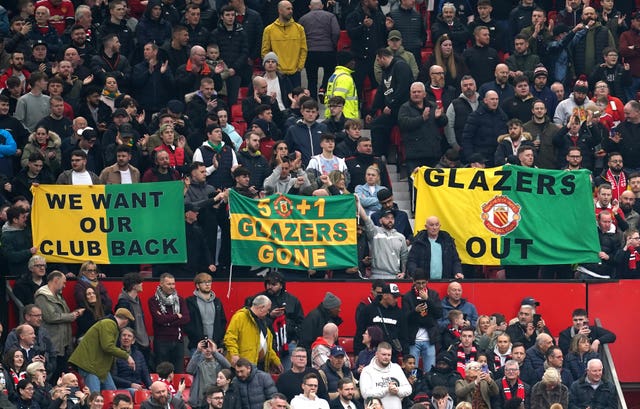 Manchester United fans have regularly protested against the club's owners 