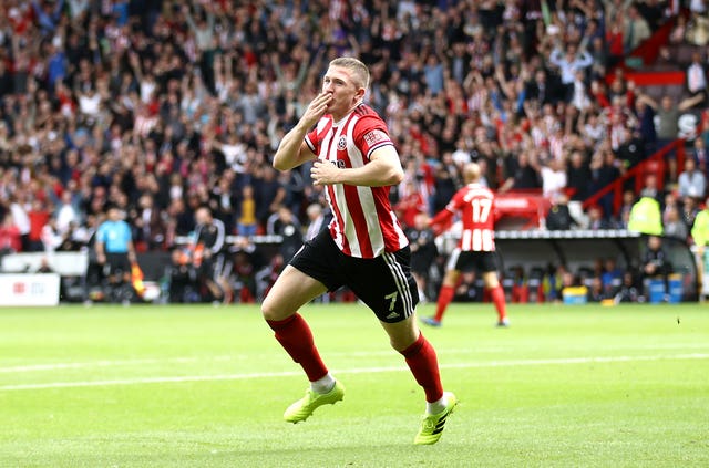 John Lundstram netted the only goal against Crystal Palace as Premier League football returned to Bramall Lane