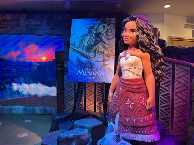 The new Moana and Lilo And Stitch-themed play area at Great Ormond Street Hospital in London 