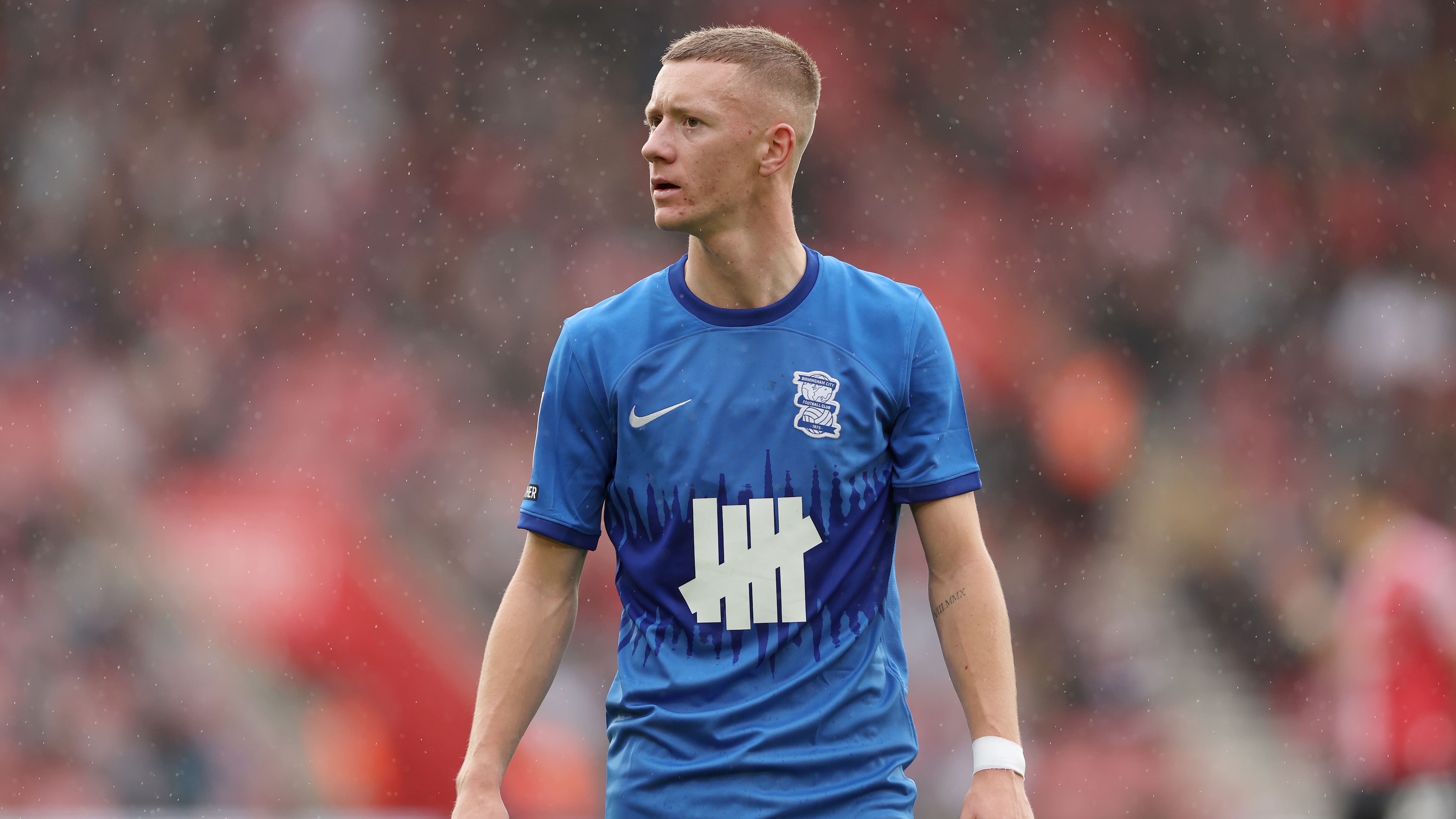 Jay Stansfield scored the winner for Birmingham (Kieran Cleeves/PA).