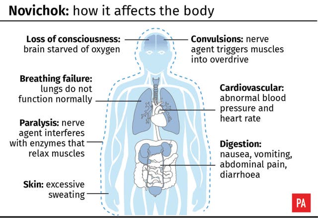 Novichok effects