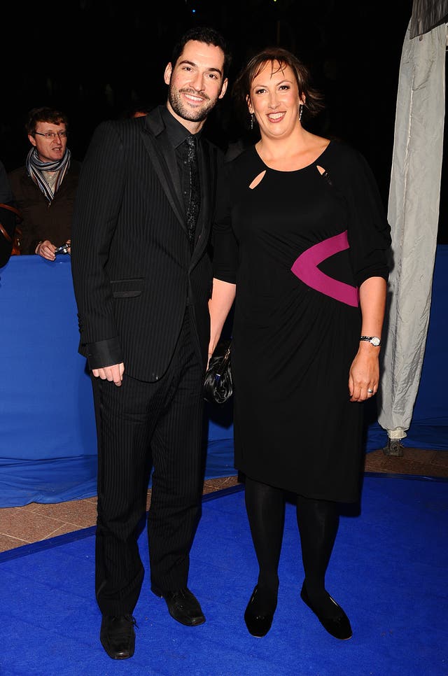 Tom Ellis and Miranda Hart 