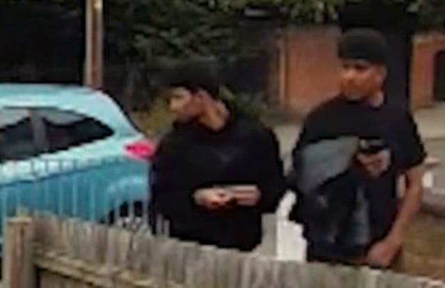 CCTV screen grab of Ahmad Mulakhil and Mohammad Kabir