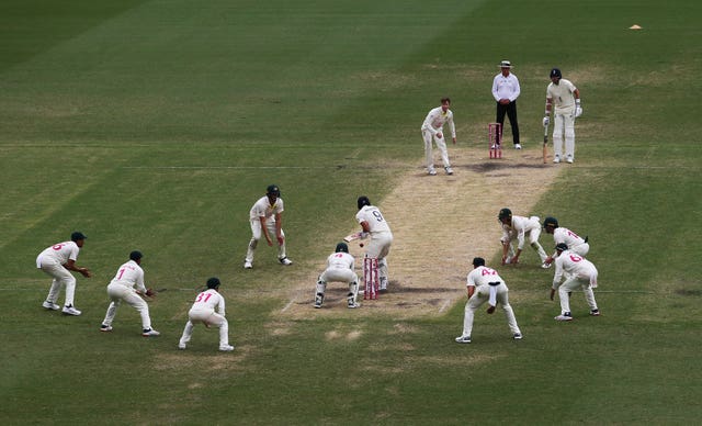Australian fielders swarmed England's tail but could not finish the job on day five.