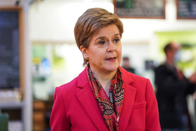 Nicola Sturgeon visits Edinburgh businesses