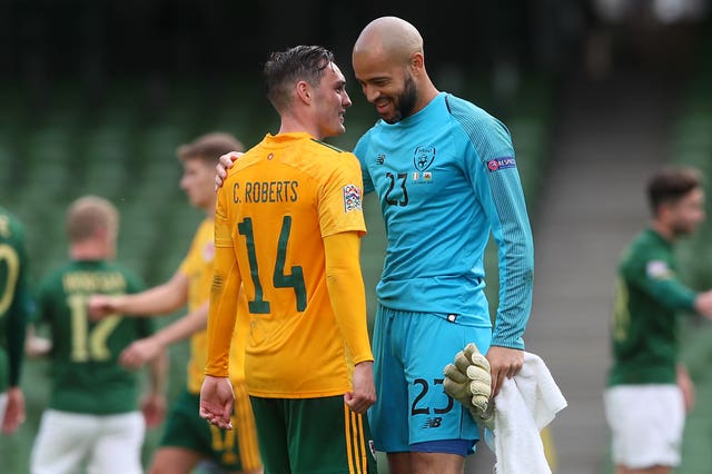 Republic of Ireland goalkeeper Darren Randolph might have conceded a first-half penalty