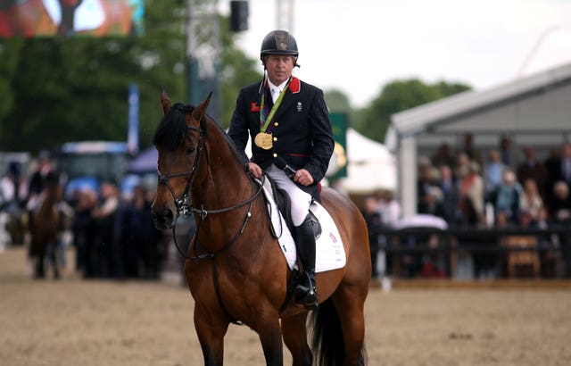 Dan Skelton is drawing inspiration from his father Nick Skelton's Olympic heroics 