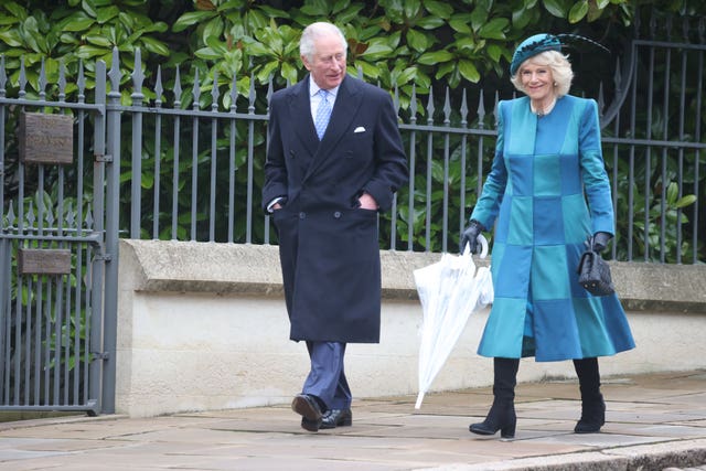 Royals attends Christmas Day Church service