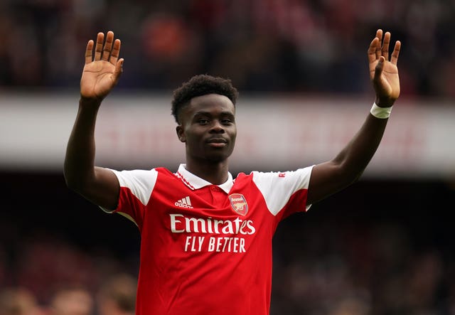 Bukayo Saka is believed to be close to signing a new deal