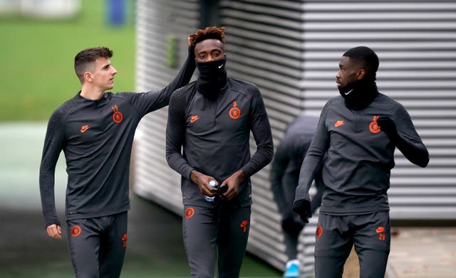 Chelsea’s Mason Mount, Tammy Abraham and Fikayo Tomori were all playing in the Championship last season