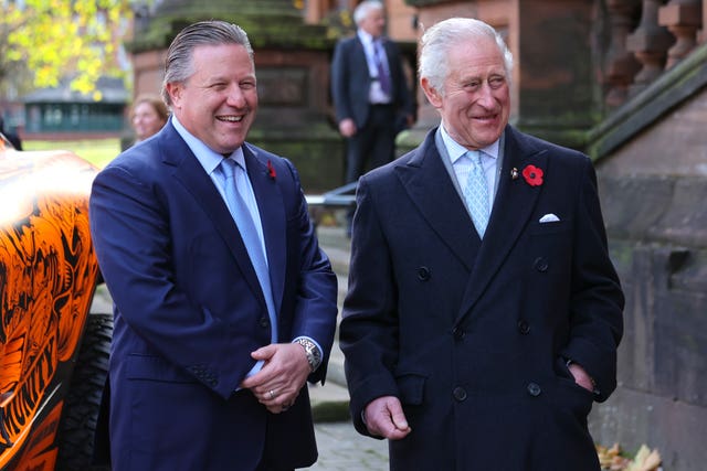 Zak Brown, pictured with Prince Charles, has said he will not be surprised if Lewis Hamilton walks away from Formula One following the controversial conclusion to the Abu Dhabi Grand Prix