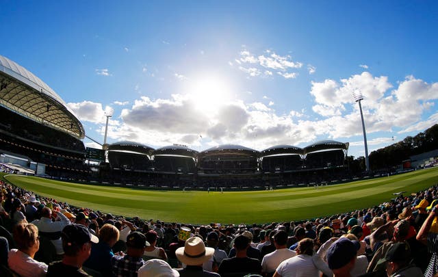 A general view during day three of the Ashes Test match at the Adelaide Oval, Adelaide.