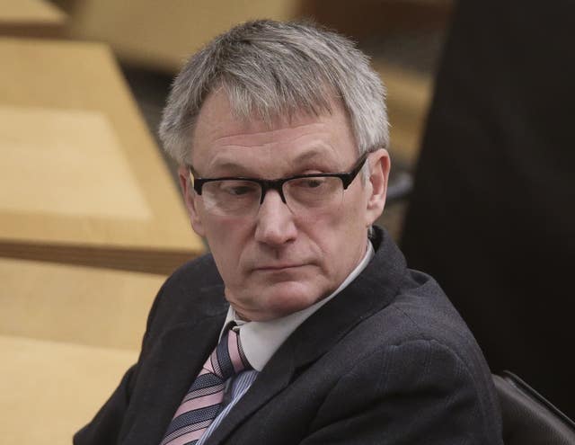 Ivan McKee in Holyrood