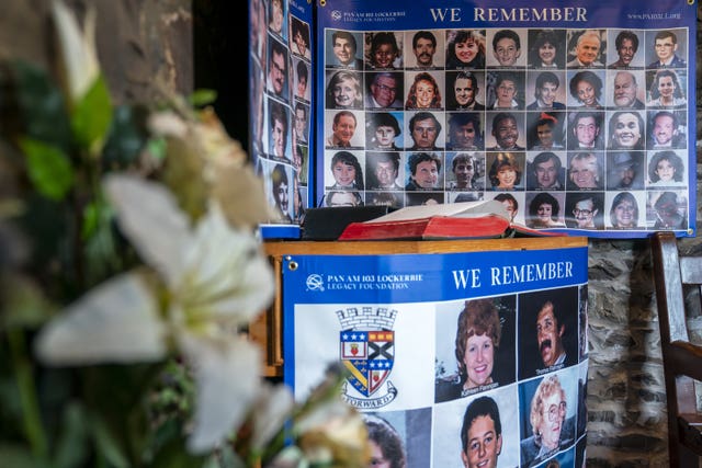 35th anniversary of Lockerbie bombing