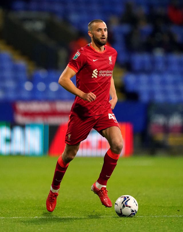 Bolton Wanderers v Liverpool U21 – Papa John’s Trophy – Northern Group D – University of Bolton Stadium