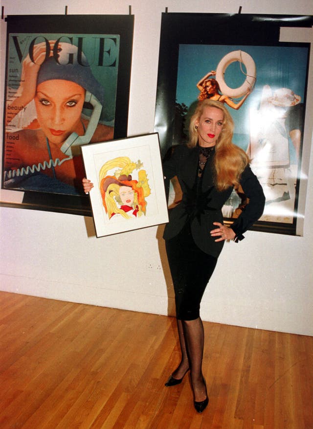 JERRY HALL LAUNCHES THE ANTONIO LOPEZ EXHIBITION OF FASHION ILLUSTRATIONS
