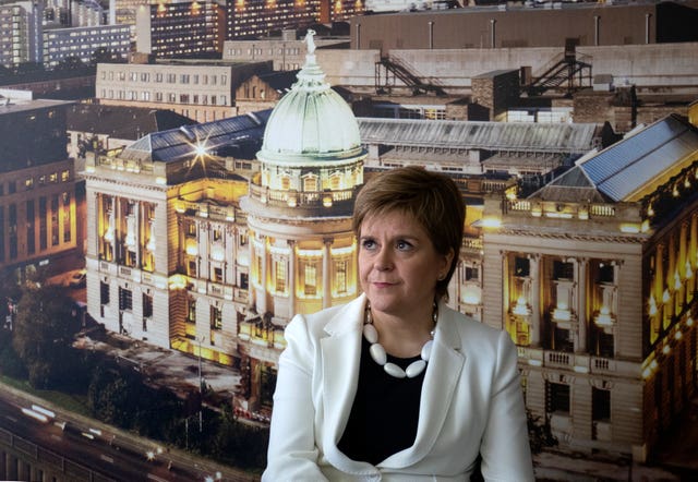 First Minister Nicola Sturgeon meets EU nationals