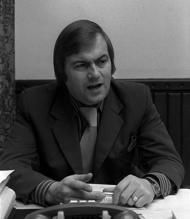 John Prescott at work in 1974 (Archive/PA)