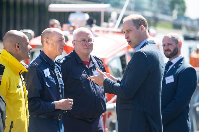 Duke of Cambridge Thames safety launch