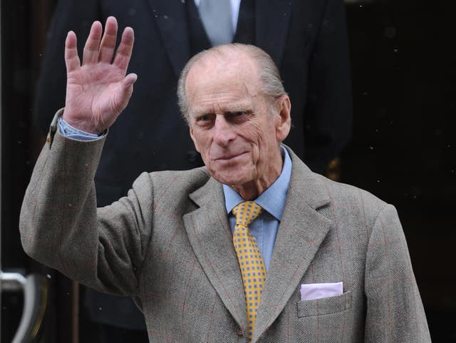 Duke of Edinburgh admitted to hospital