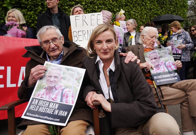 Bernard Phelan vigil in Dublin