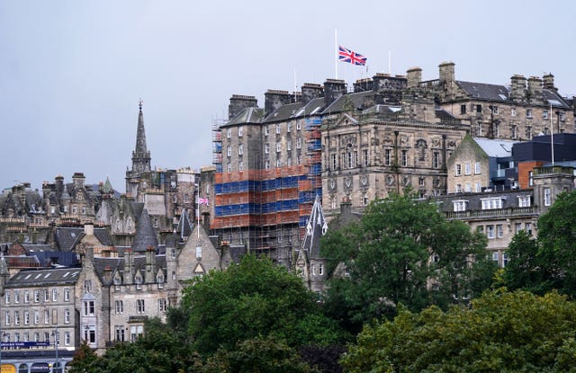 Flag flies at half-mast