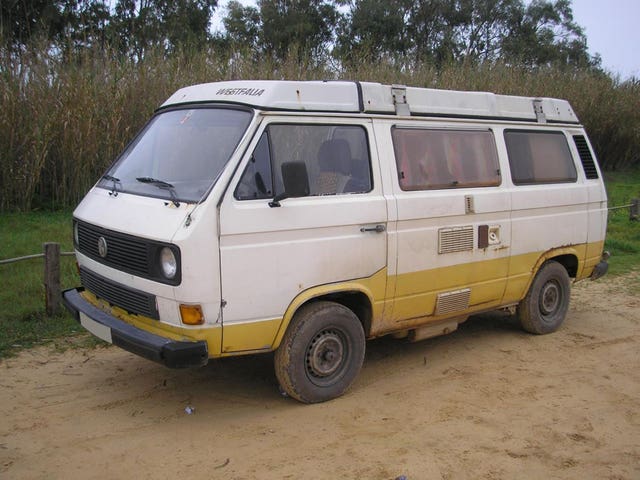 VW T3 Westfalia campervan linked to the suspect