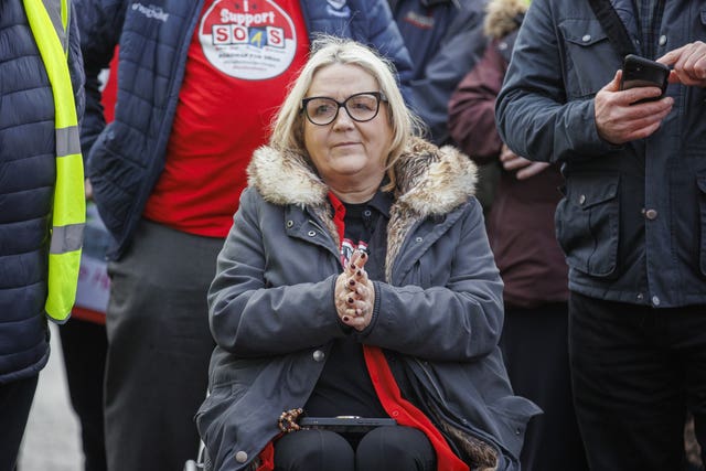 Helen Hamill at Stormont
