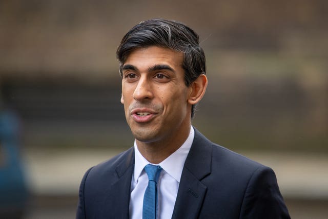 Chancellor Rishi Sunak