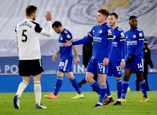 Fulham claimed a surprise win over Leicester on Monday