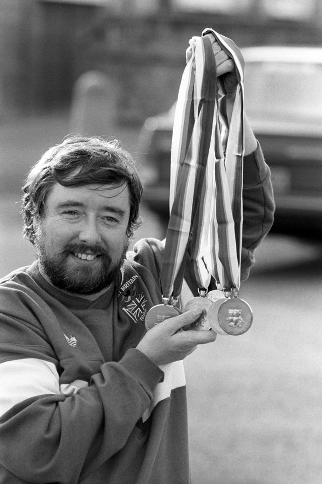 Mike Kenny is Britain's most successful Paralympian with 16 gold medals, won between 1976 and 1988