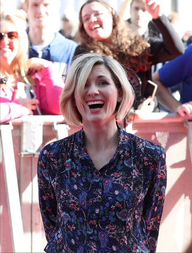 Jodie Whittaker attending the Doctor Who premiere