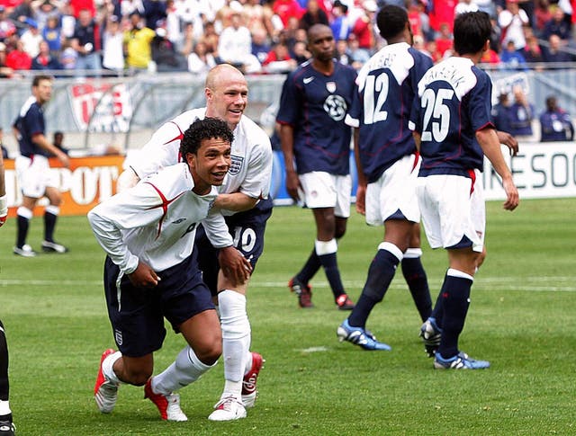 Kieran Richardson marked his senior England debut with a brace in a 2-1 friendly in Chicago in 2005.