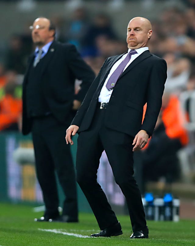 Burnley manager Sean Dyche  saw his side fail to break down Newcastle 