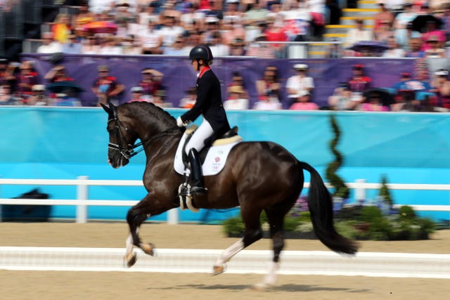 Great Britain's Charlotte Dujardin riding Valegro 