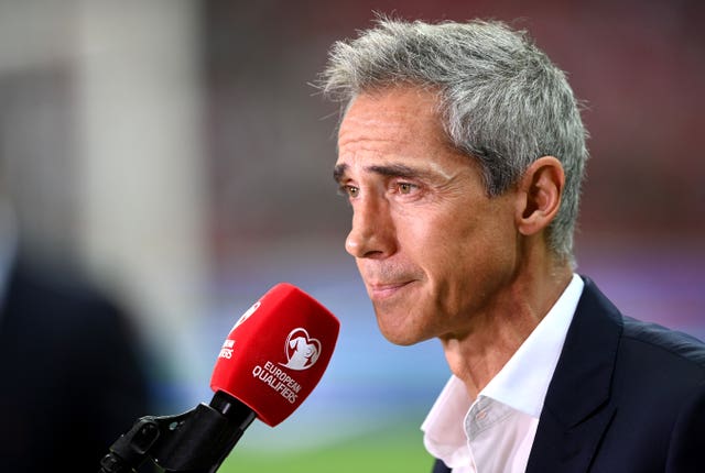 Poland manager Paulo Sousa oversaw a hard-fought draw over England.