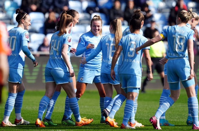 Manchester City v Everton – Vitality Women’s FA Cup – Quarter Final – Academy Stadium
