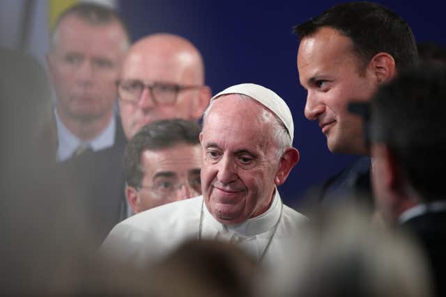 Pope Francis and Leo Varadkar