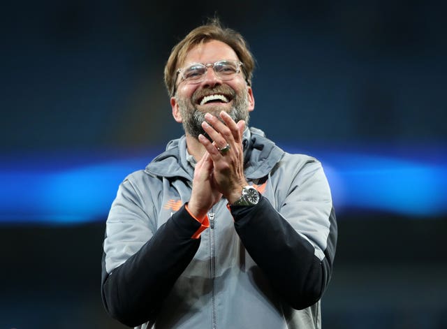 Jurgen Klopp, pictured, is not worried about Mo Salah's future