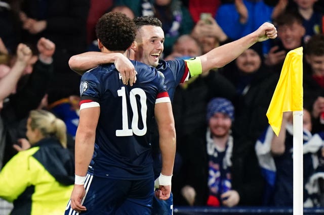Scotland secured a home play-off match after beating Denmark 