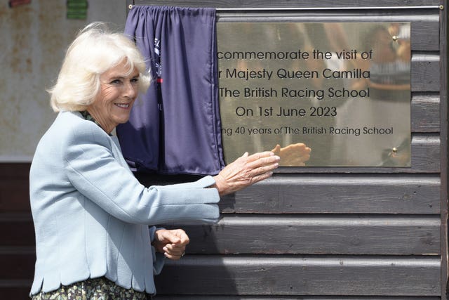 Royal visit to The British Racing School