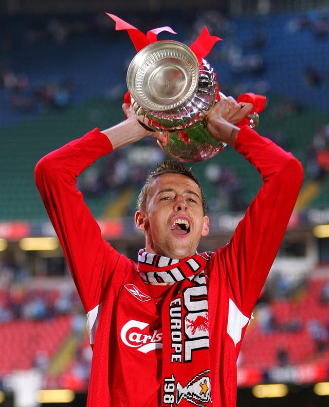 Crouch won the FA Cup with Liverpool in 2006